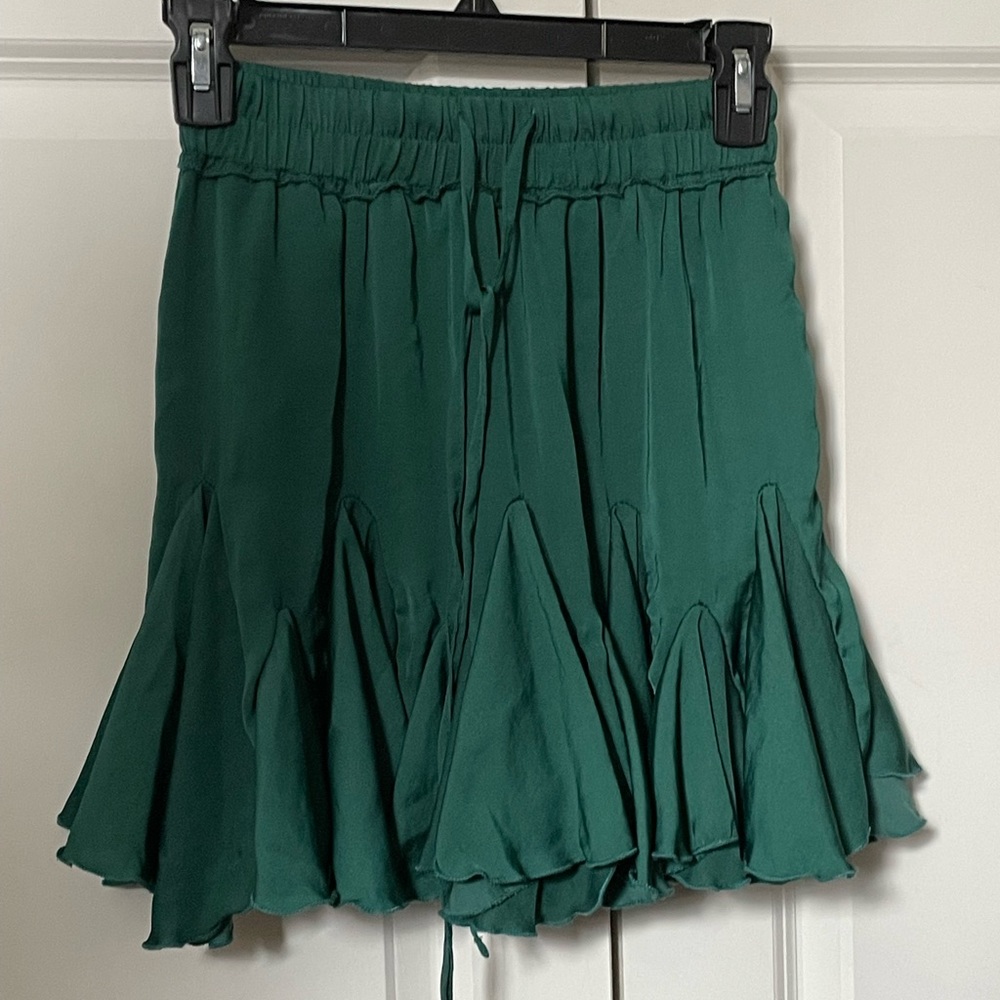 Green Tulip Skirt (S)